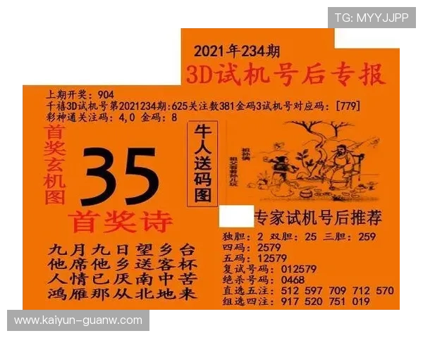 P3试机号与开奖号对应关系详解及规律分析